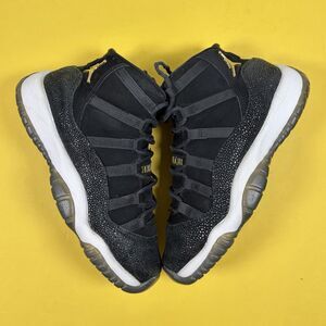 Nike Air Jordan 11 Retro Heiress Black Stingray 852625-030 Size 6 GS Sneakers